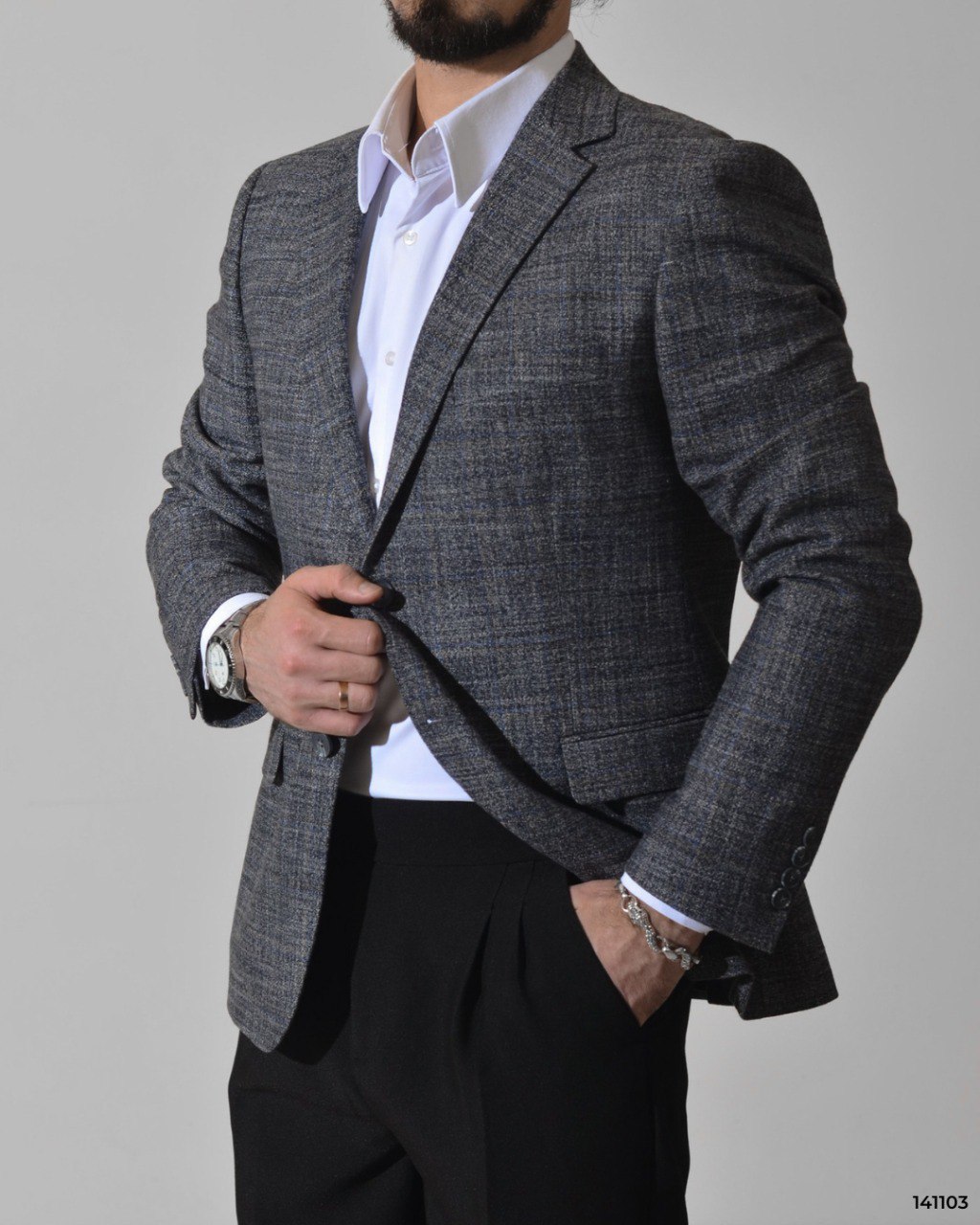 Пиджак классический в клетку 🏁